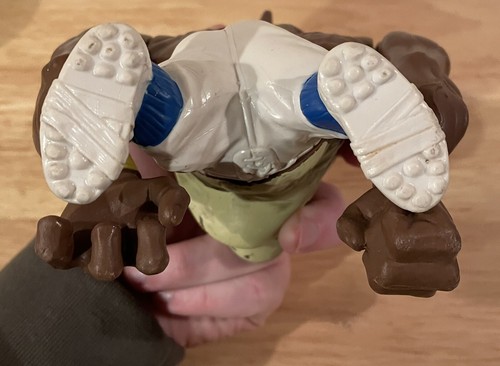 Street Sharks BIG SLAMMU White Pants/Yellow Sweatbands G1 - Picture 7 of 8