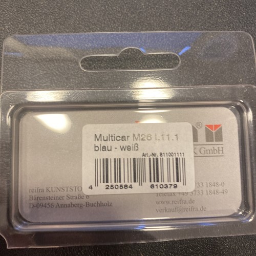 Multicar M26 scala 1:120 prodotto in Germania - Foto 5 di 5