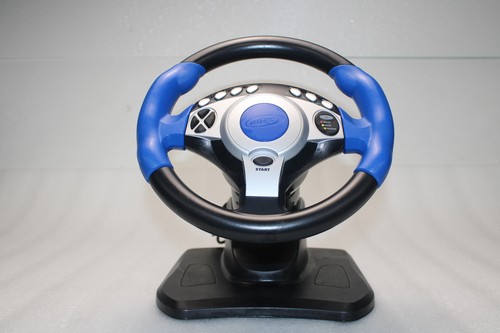 Intec G5285-A Racing Steering Wheel For PS1 & PS2 Pedals Not Included AS-IS - Picture 2 of 7