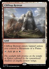 Clifftop Retreat MTG BLC 0300 Rare NM