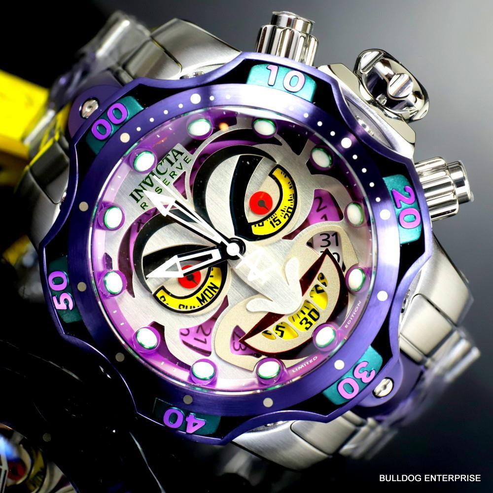 INVICTA DCジョーカーモデル　顔デザイン 腕時計 楽天市場】［定価 約33万円］［INVICTA DCコミックス コラボ