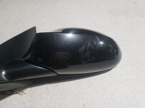 08 BMW Serie 1 E87 LCI Ala Specchio Retrovisore Lato Passeggero Nero Zaffiro - Foto 2 di 5