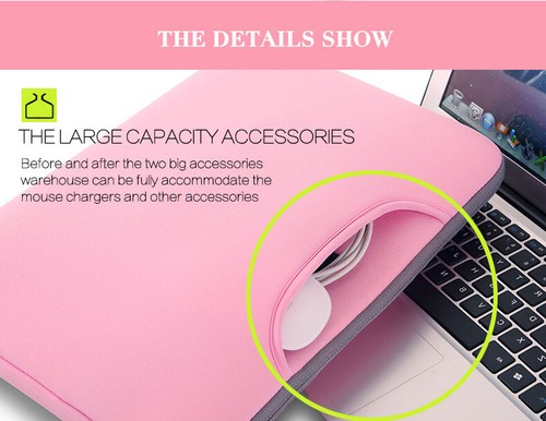 Protable Laptop Bag Case Sleeve Cover For Samsung Galaxy 11"12"13"14"15.4"15.6" - Picture 5 of 15