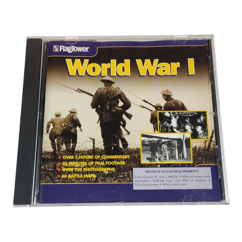 World War I - Vintage Multimedia Software - Windows 3.1 - FlagTower - 第 1/4 張圖片