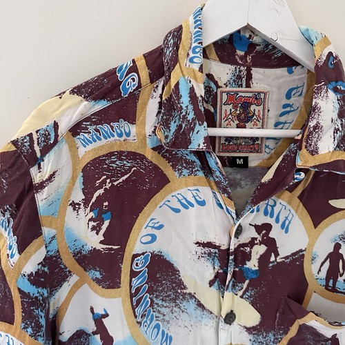 Vintage Mambo Loud Shirts “Morning Of The Sun” Button Up Shirt - Mens Medium - - Picture 4 of 16