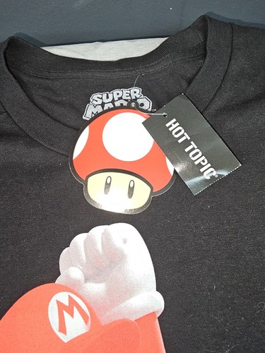 Camiseta Mario 2019 Hot Topic talla xl para Nintendo - Imagen 5 de 8