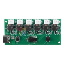 Type-C DC5V Ultrasonic Mist Maker 6 Channel Atomizing Module Humidifier DIY Kits