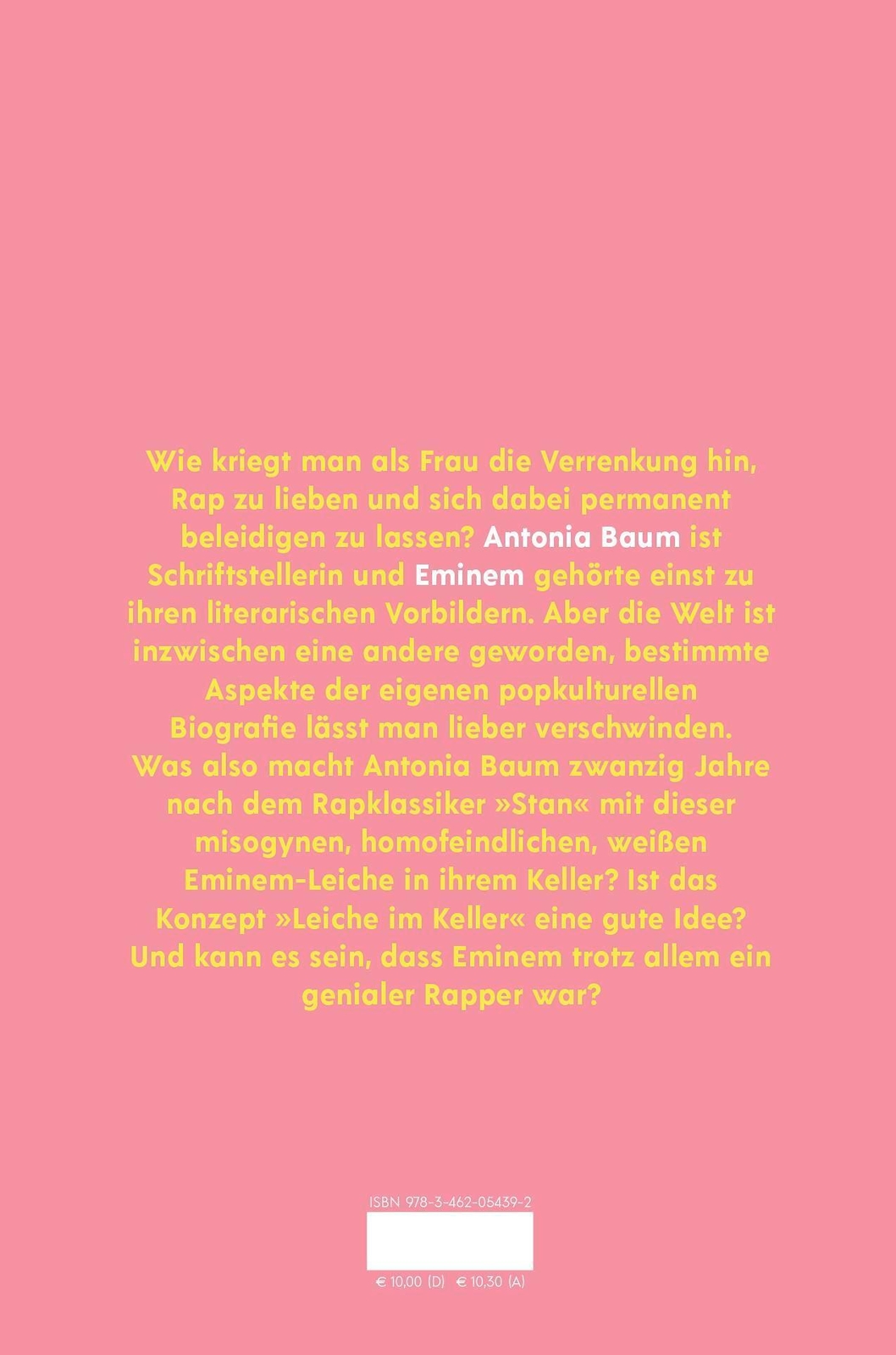 Thumbnail - Antonia Baum Über Eminem Antonia Baum Buch Kiwi Musikbibliothek 117 S.