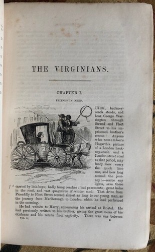 THE VIRGINIANS / Thackeray / 1858 1st. Ed. 1st. Issue. / Original cloth - Picture 8 of 12