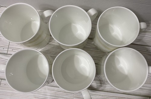 Wedgwood Vera Wang Coffee Mug Venato Imperial Fine Bone China Coffee Mug Lot 6 - Picture 6 of 6