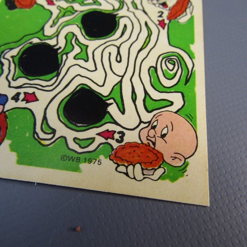 Carta Puzzle Vintage Wonder Bread Destruction Derby Duck Its a Pie Fight 1975 - Foto 4 di 4