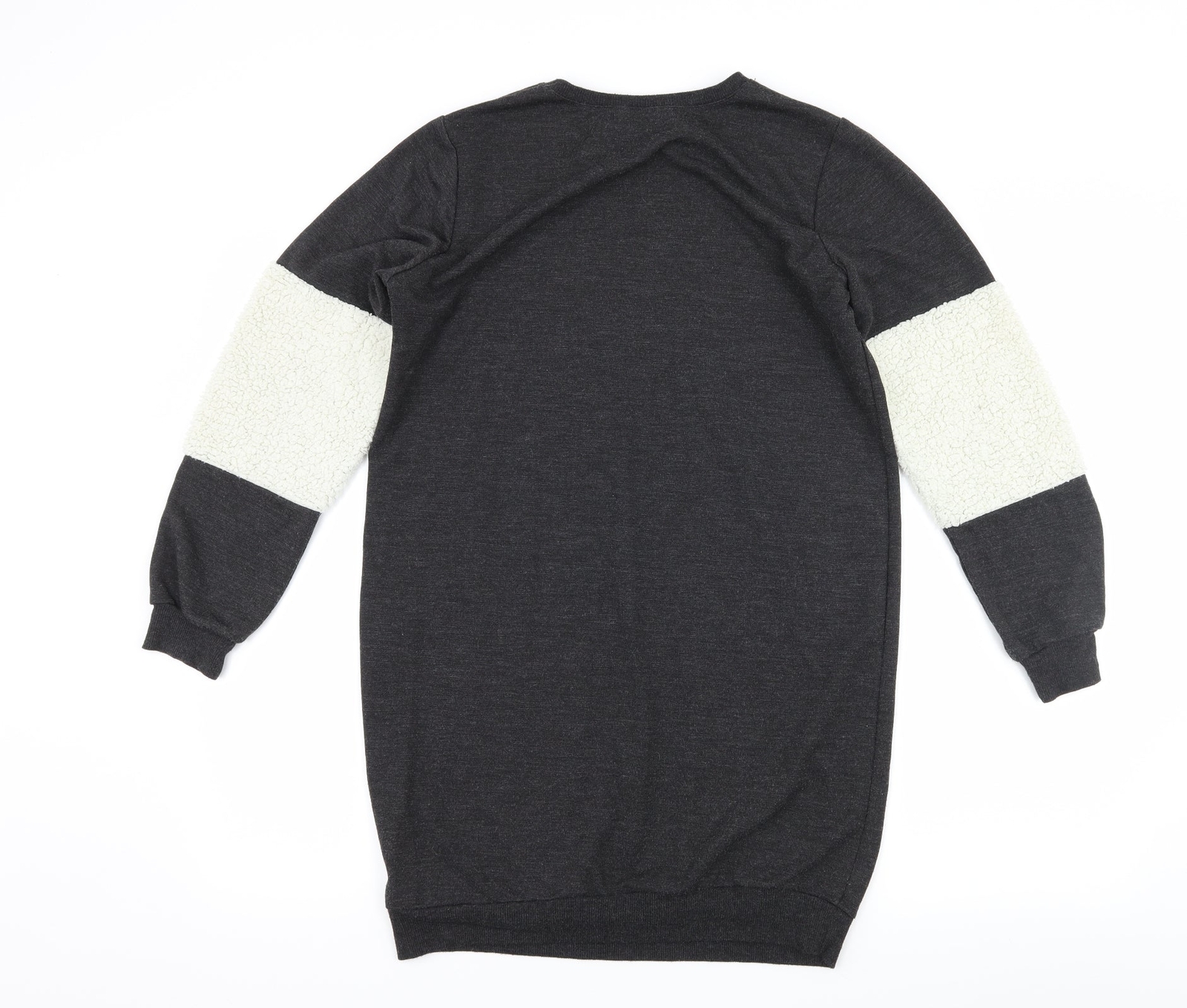 Select Womens Grey Colourblock Polyester Blend Sw… - image 2