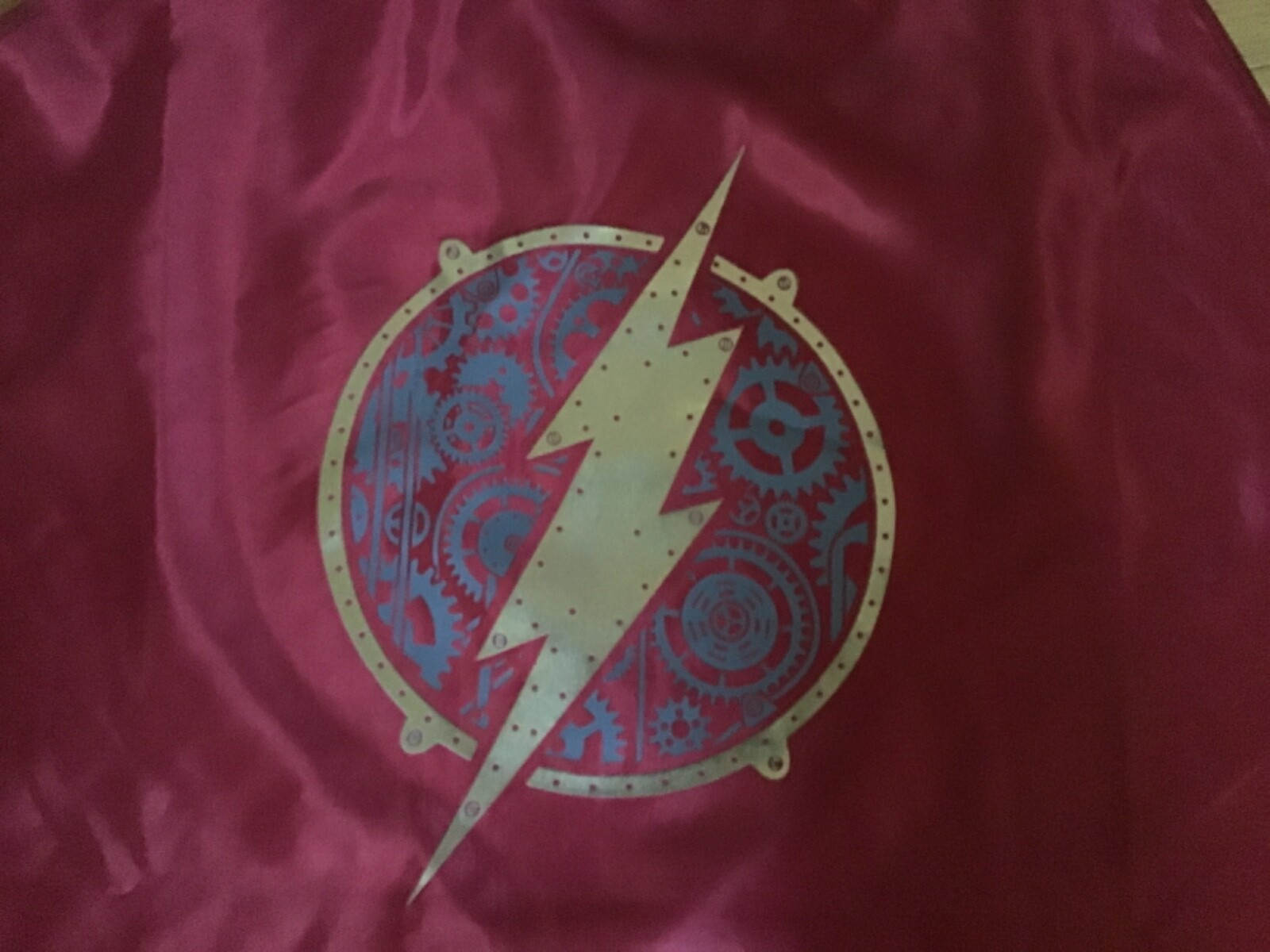 The Flash Costume Cape Superhero Six Flags Dress … Gem