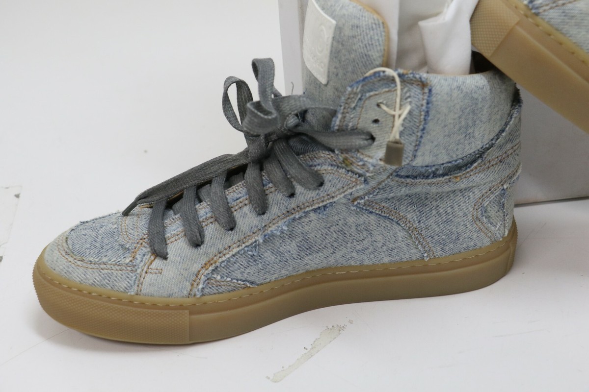 MM6 MAISON MARGIELA DENIM Wedge Women's Sneakers EU 37 US 7