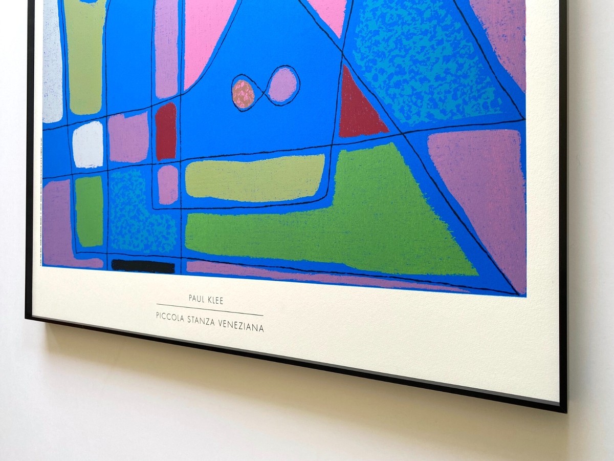 PAUL KLEE RARE 1993 FRAMED FINE ART SILKSCREEN PRINT 