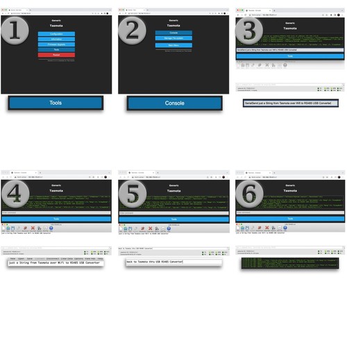 RS485 WLan WiFi Bridge Tasmota Modbus EIA-485 RS-485 TCP MQTT HTTP Modul 5-12V - Bild 9 von 11