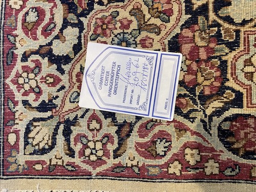 Antique Kirman Rare Examplar Handknot Square 180x180 Persian Carpet - Picture 14 of 14