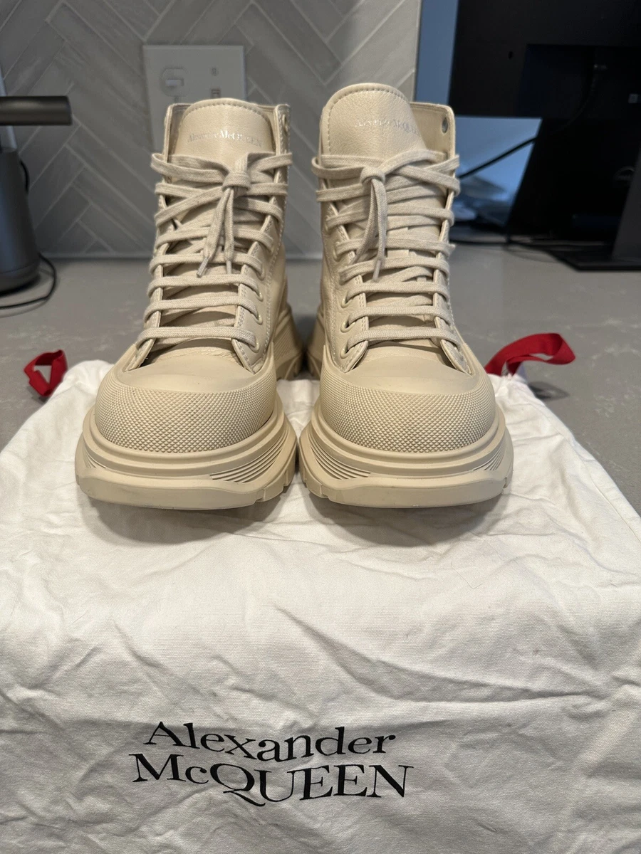 ALEXANDER MCQUEEN Tread Slick Boots 41-