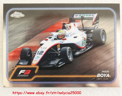 2024 F1 Topps Chrome Formula 1 base Cards - Set de base 1 à 200, carte à choisir - Foto 127 di 201