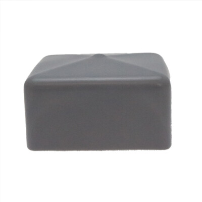 10 Stück quadratische PVC Flexi Kappen 60 mm x 60 mm, Abschlusskappen, Endkappen