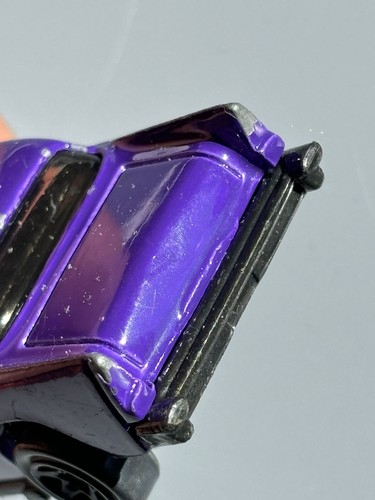 VTG Hot Wheels 1976 Mattel Diecast 57 Chevy Chevrolet Purple Purple Hot Rod - Picture 7 of 13