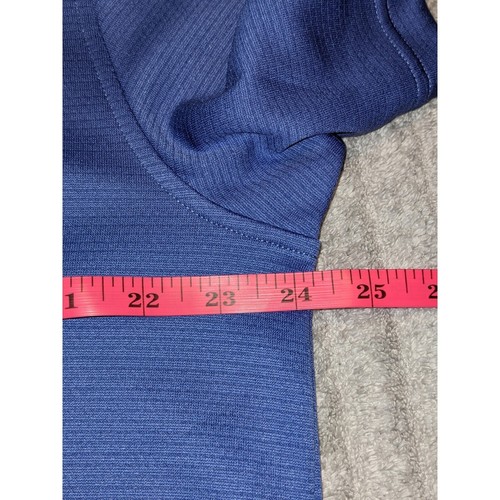 Under Armour HeatGear Polo Shirt Athletic Training Golf Blue XL - Picture 7 of 10