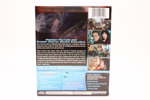Battlestar Galactica 2004 Season 1 One Blu-Ray Box Set Widescreen Very Good CIB - Picture 2 of 12