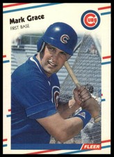 1988 Fleer Update #U-77 Mark Grace