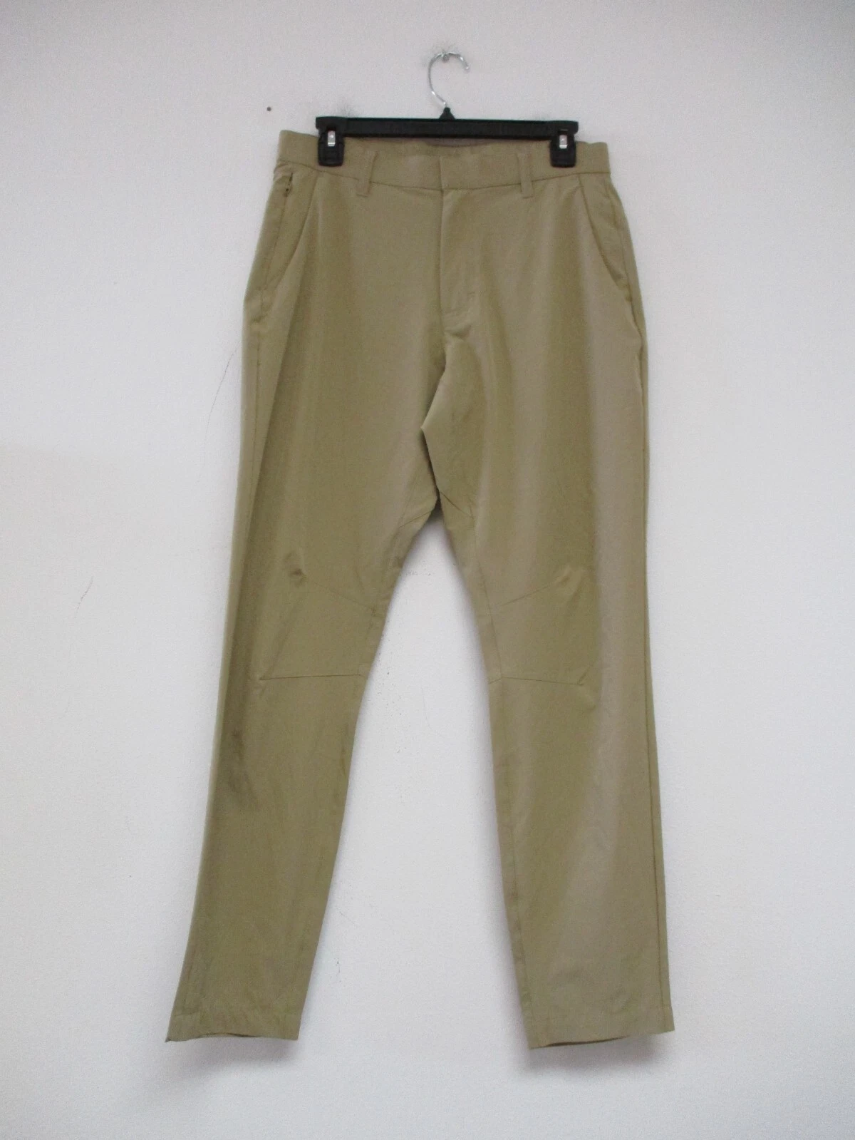 Fabletics The Only Pants Mens 29 Brown Stretch Chino Performance Golf 29x29