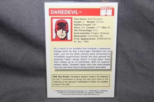 Tarjetas coleccionables Impel Universo Marvel 1990 ¡completan tu conjunto que elijas! - Imagen 11 de 464