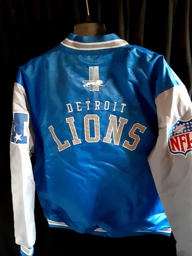 Detroit Lions Herren Mitchell Ness Big Tall Jacke 2X, 4X, 5X oder 6X - Bild 2 von 4