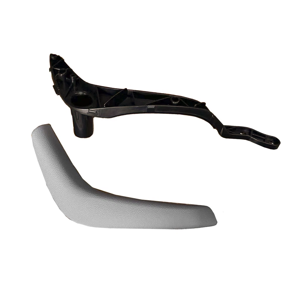 ACTUALIZADO Para 98-03 MB CLK320 CLK430 Izquierda y Derecha TIRADOR DE MANIJA DE PUERTA Y CUBIERTA Gris Foto 3 de 4