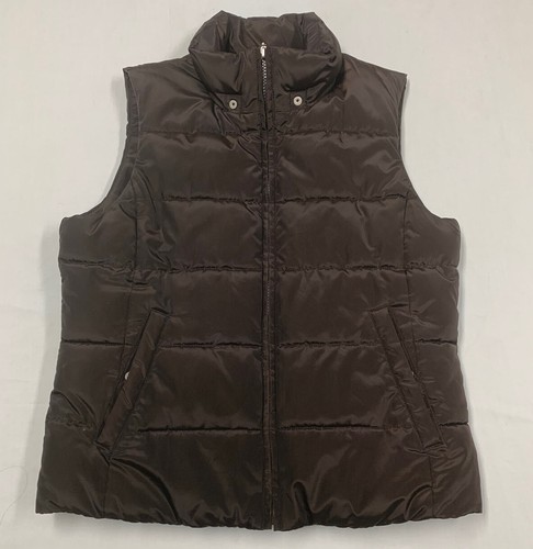 Prospirit Brown Pink Insulated Vest Jacket Full Zip Women’s Size M - Picture 3 of 6