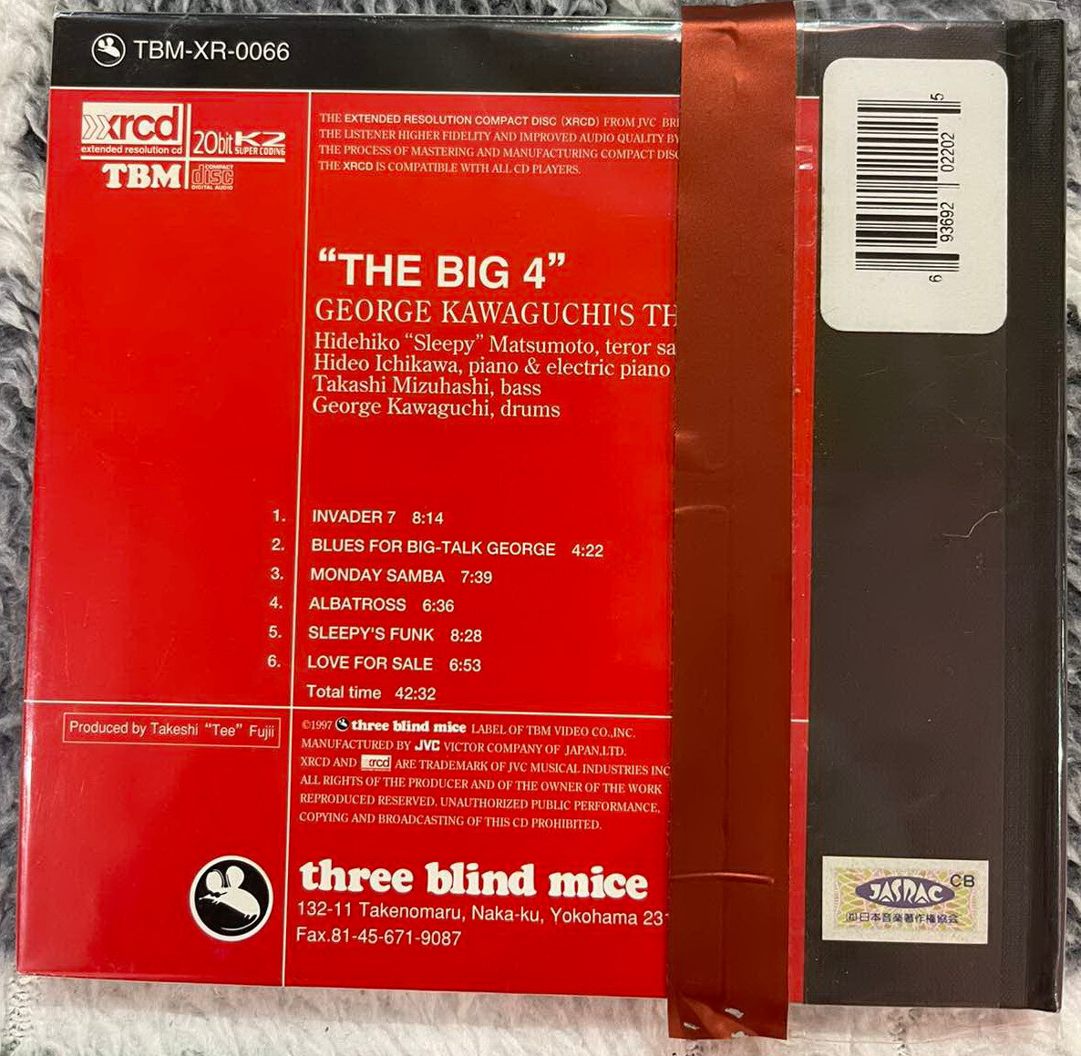 ジョージ川口 THE BIG 4 TBM 66 TBM］完全生産限定（SUPER CD ハイブリット仕様)CD ジョージ
