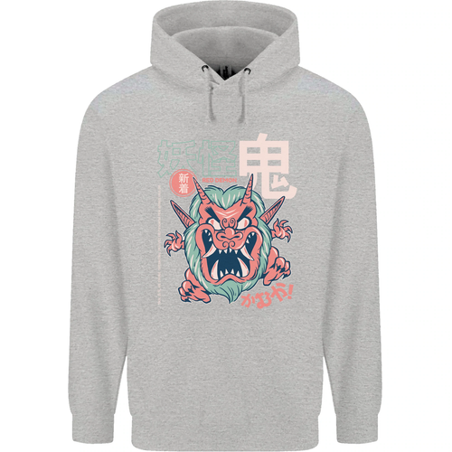 Oni Yokai Japonés Rojo Demonio Hombre Sudadera - Imagen 23 de 112