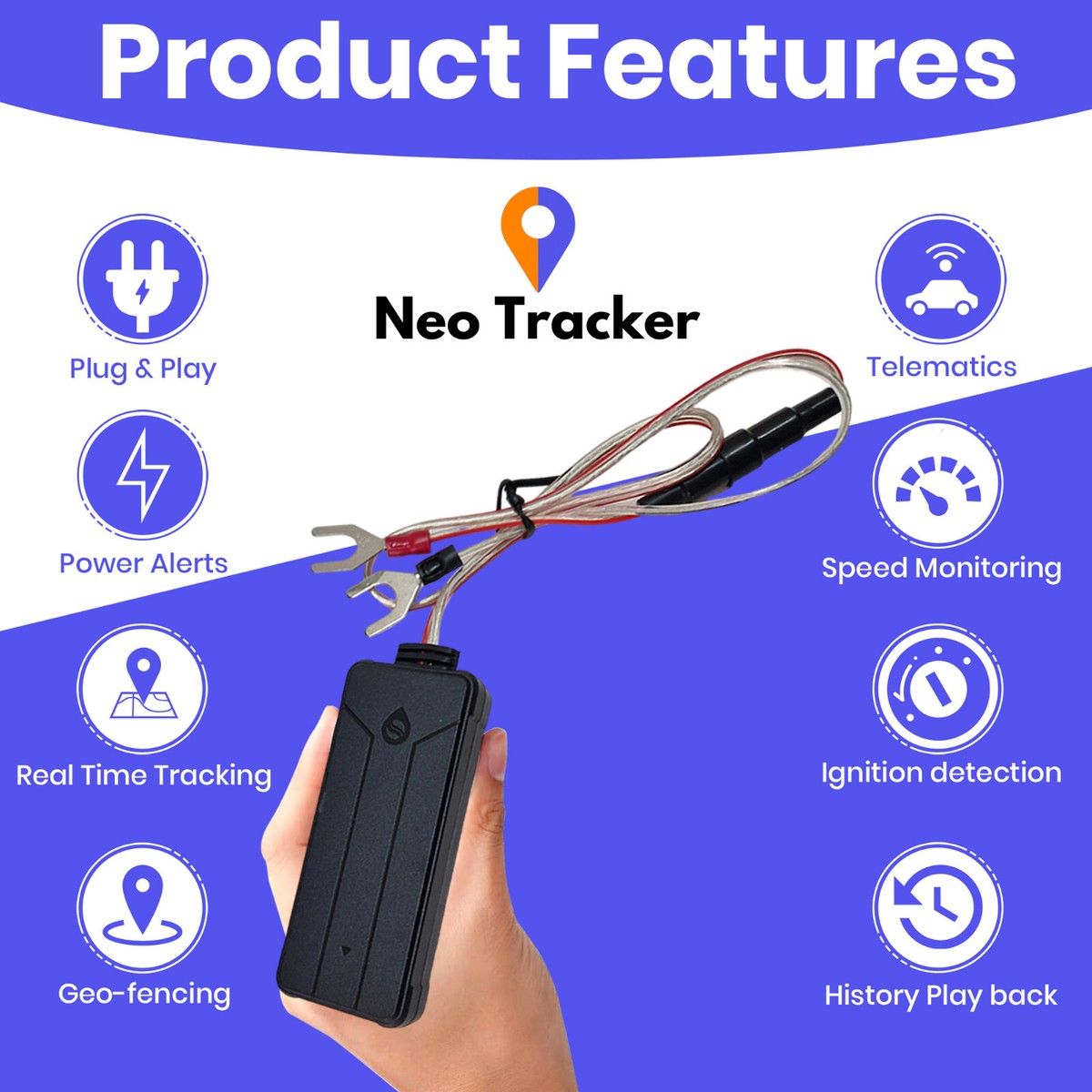 GPS Tracker Real Time Vehicle Van Motor bike Caravan Car Fleet Tracking PAYG APP