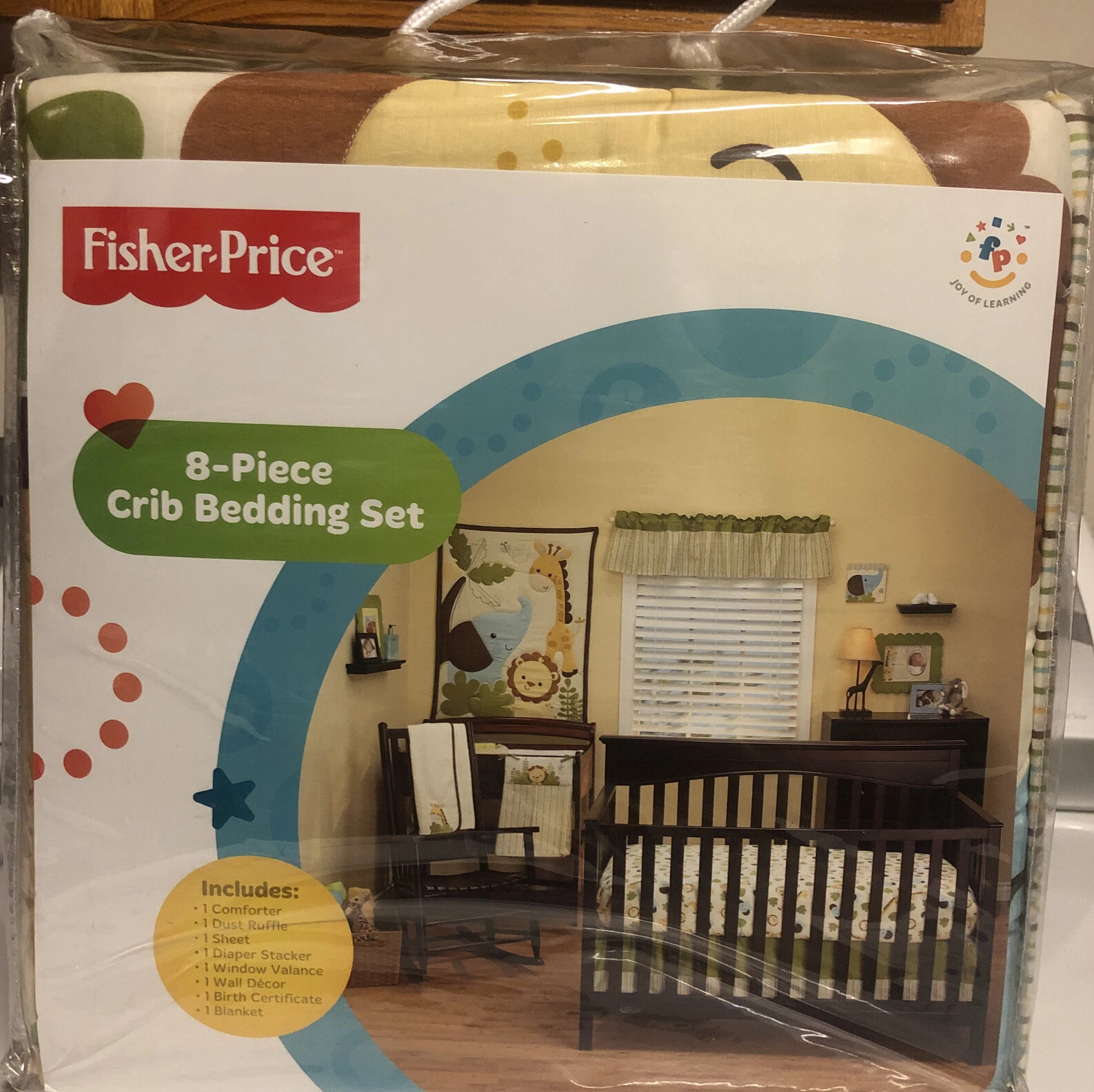 Fisher~Price 8Pc Crib Bedding Set
Opens in a new window or tab