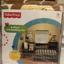 Fisher Price 8Pc Crib Bedding Set