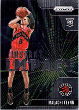2020-21 Panini Prizm Basketball Instant Impact #18 Malachi Flynn 