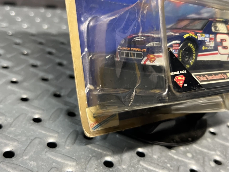 SIGNED Winners Circle NASCAR Dale Earnhardt Jr #3 Superman 1:43 1999 Hasbro - Image 4 of 4