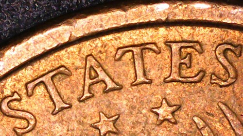 2000 D Sacagawea Dollar Error - Improperly Annealed Planchet on obverse. - Picture 18 of 21