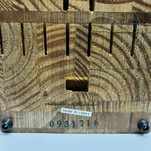 CALPHALON 15 Slot Self Sharpening Wood Wooden Knife Block Holder # 0931716 - Picture 11 of 11