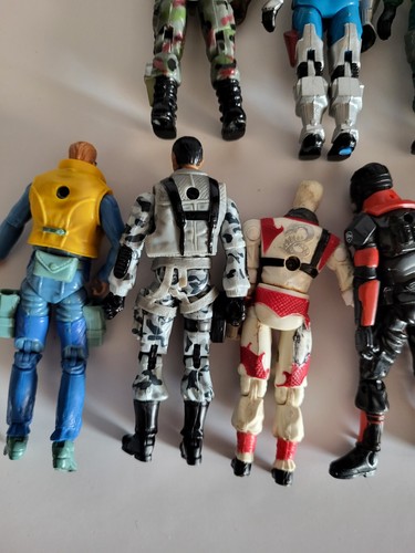 Lot of 11 GI Joe 1980s/90's/00's Action Figures Only - Picture 10 of 12