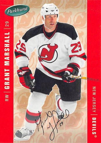 2005-06 Parkhurst Facsimile Auto Parallel #295 Grant Marshall /100 - Picture 1 of 2