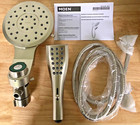 Moen 220C3BN Verso Rain + Hand Shower Combo Pack in Brushed Nickel
