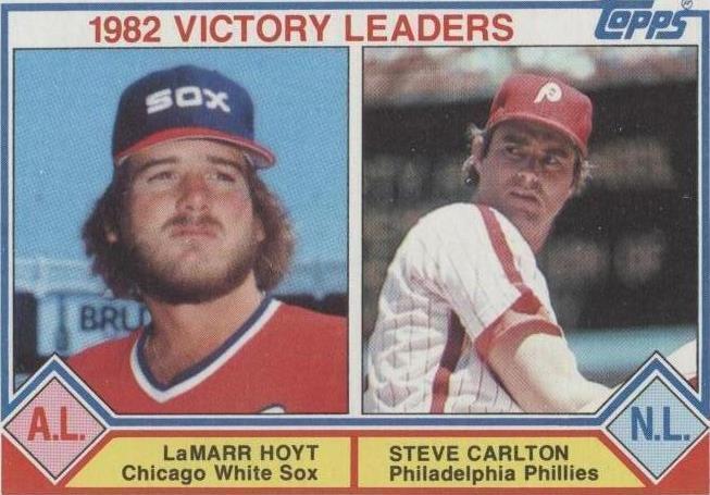 1983 Topps - LaMarr Hoyt Steve Carlton #705 - 1 of 1