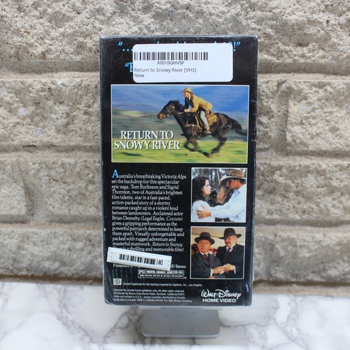 Return to Snowy River (VHS, 1997) SEALED - Picture 2 of 4
