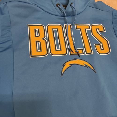 Los Angeles Chargers Hoodie Pullover On Field Issued Nike NFL Blue Hard To Find - Picture 2 of 12