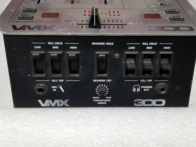 ベリンガーVMX300 ミキサー稼働品 Behringer Model VMX-300 VMX300 DJ 3 Channel Pro Mixer | eBay