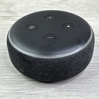 Amazon Echo Dot 3rd Gen C78MP8 Black Wireless Bluetooth Alexa Smart Speaker 